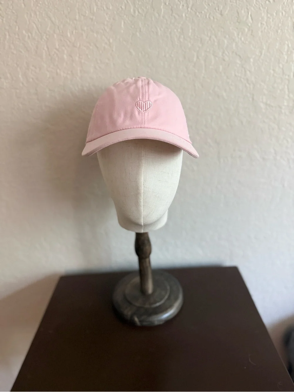 Ponytail Hat - Rose Pink or Light Pink - Velcro Back - Brand New!